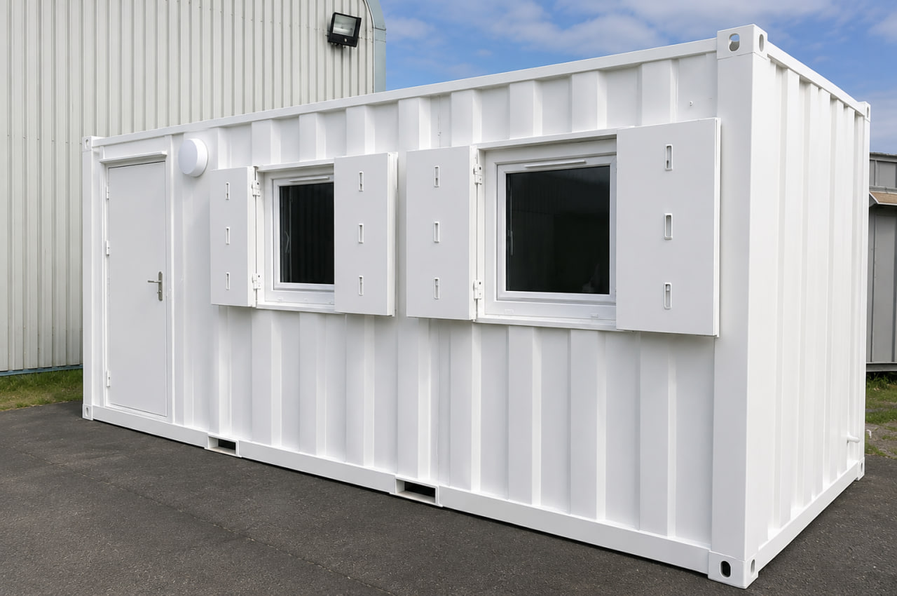 Elite Modular welfare unit exterior